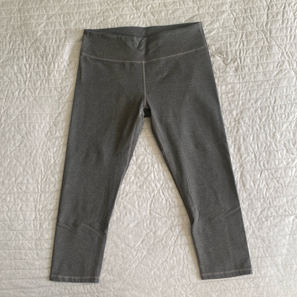 Grey Fabletics Ankle Leggings
